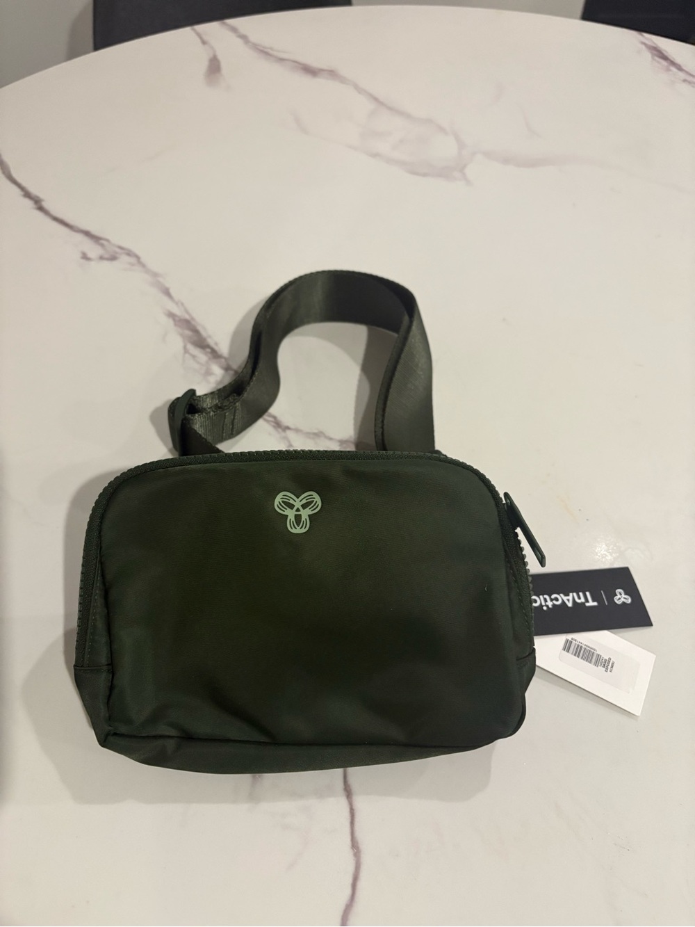 TNA Olive Green Crossbody Sling Bag